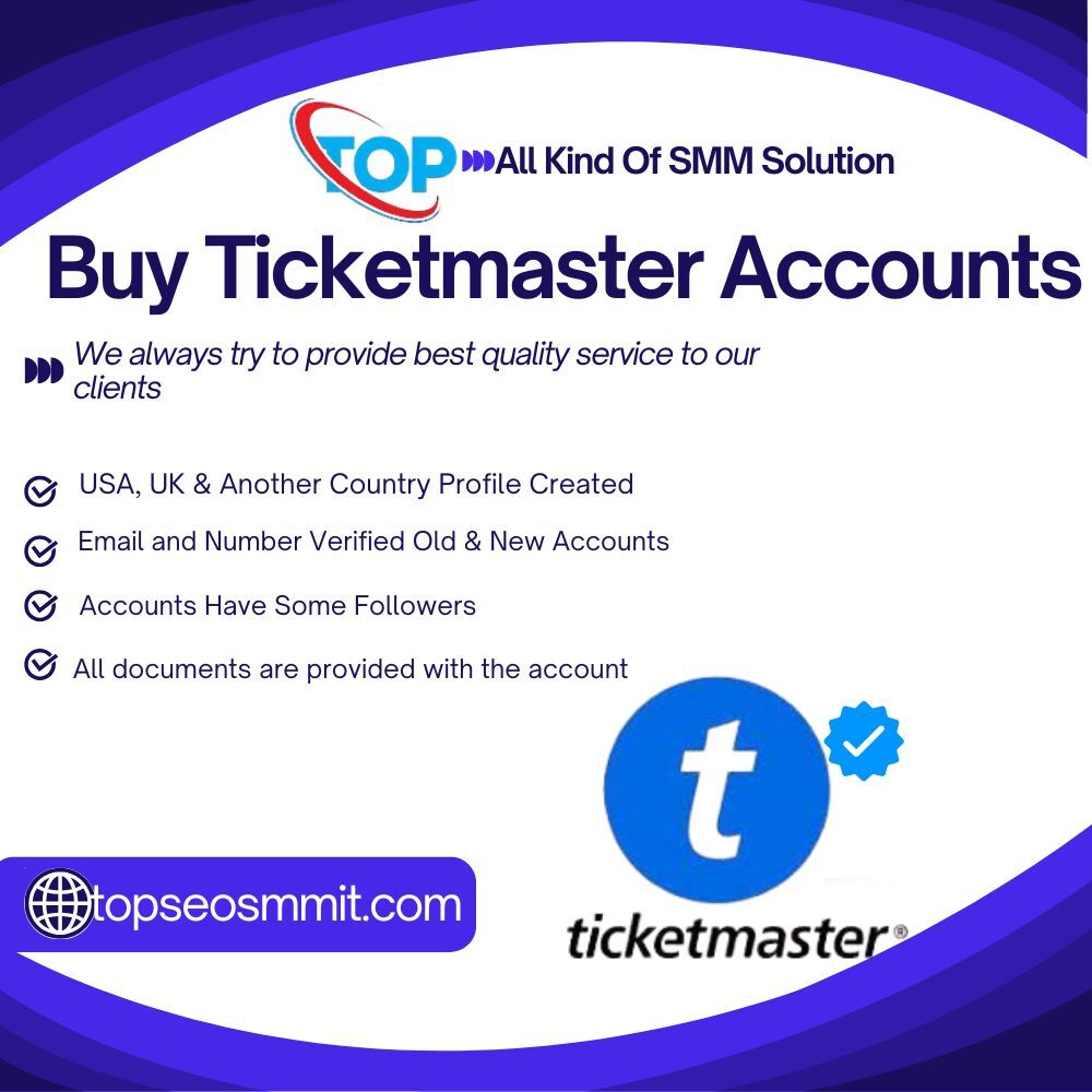 Buy Ticketmaster Accounts
