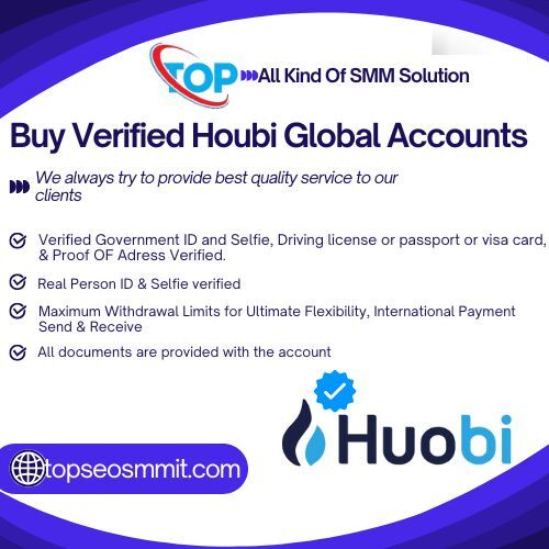 Buy Verified Houbi Global Accounts