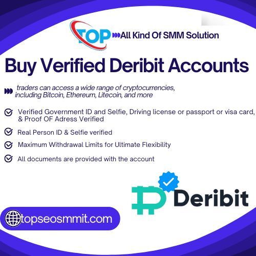 Buy Verified Deribit Accounts
