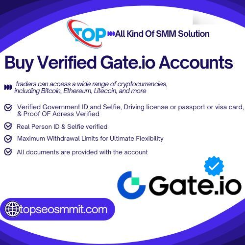 Buy Verified Gate.io Accounts