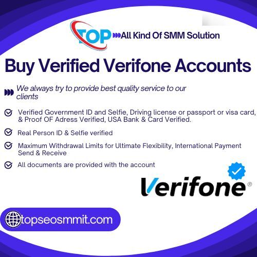 Buy Verified Verifone Accounts