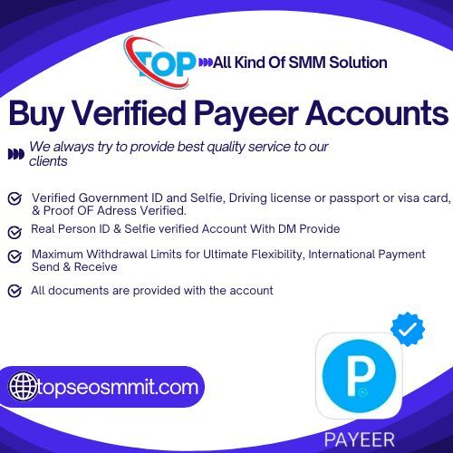 Buy Verified Payeer Accounts